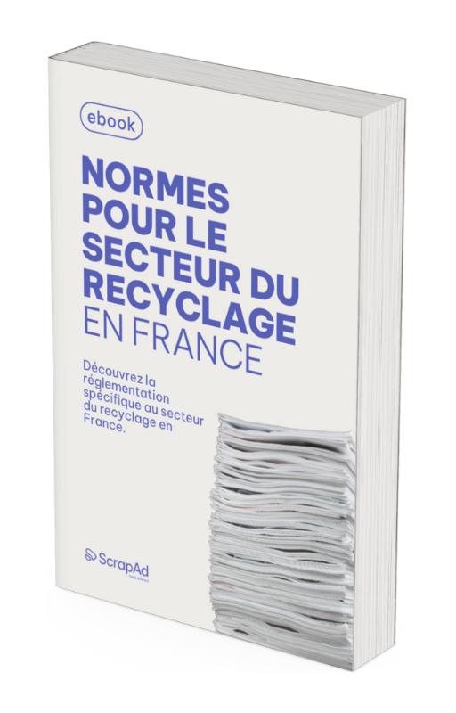 Mock up ebooks portada normes secteur recyclage france